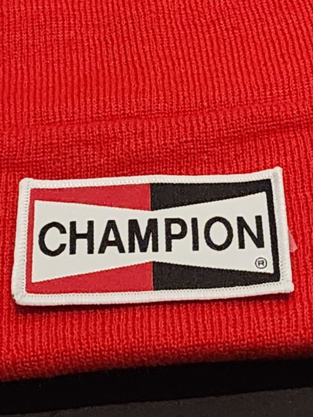 CHAMPION woven patch